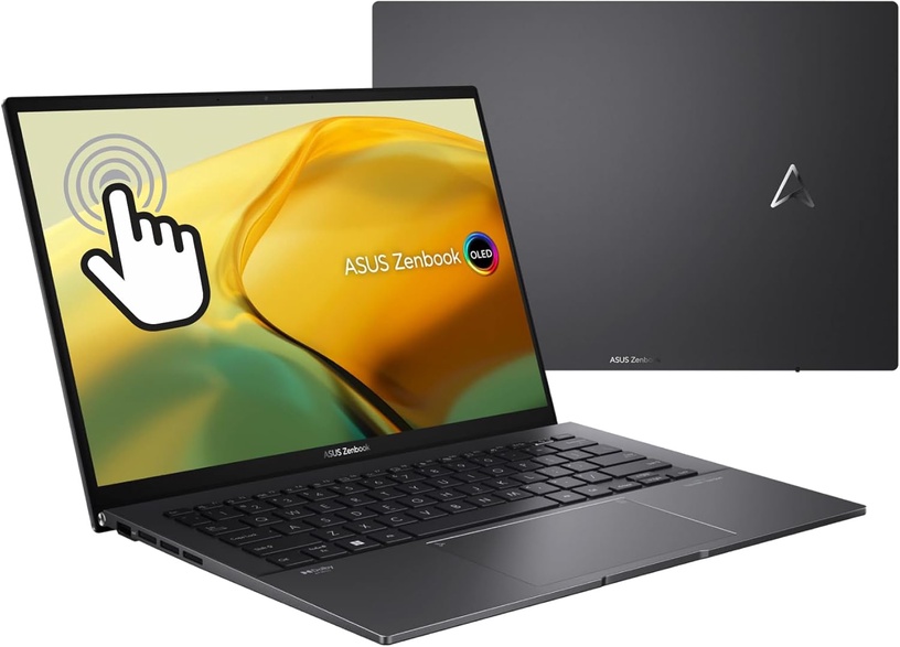 Sülearvuti Asus ZenBook 14 OLED UM3402YA, AMD Ryzen 7-7730U, 16 GB, 512 GB, 14 ", AMD Radeon™ Graphics, must, en