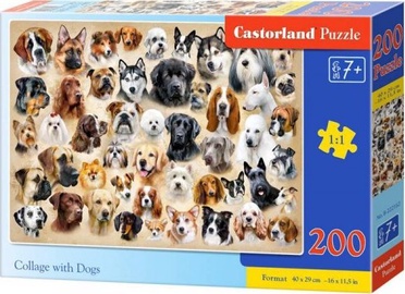 Puzle Castorland Collage With Dogs 454548, 29 cm x 40 cm