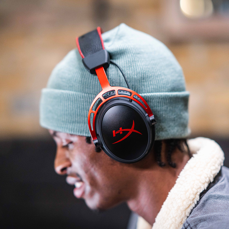 Juhtmeta mänguri peakomplekt HyperX Cloud Alpha, must