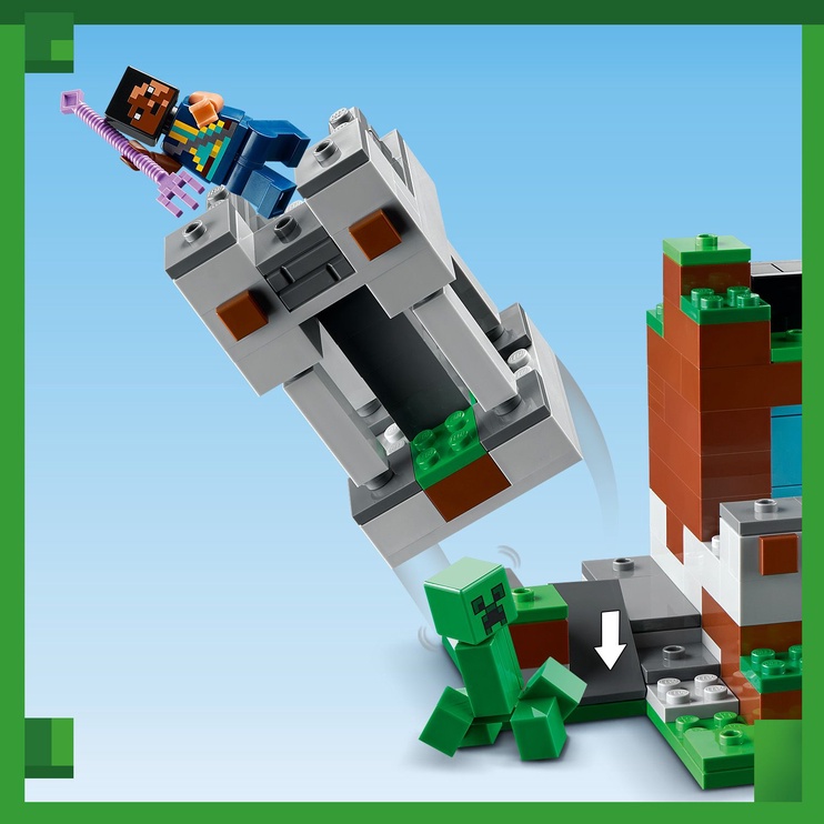 Konstruktor LEGO® Minecraft® Mõõga-eelpost 21244, 427 tk