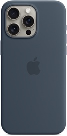 Telefona vāciņš Apple Silicone Case with MagSafe, iPhone 15 Pro Max, zila