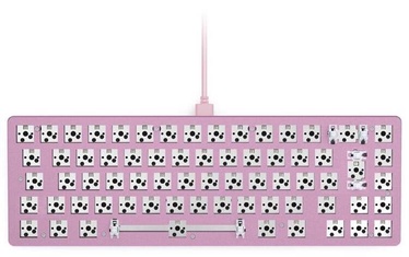 Klaviatūras korpuss Glorious GMMK 2 Compact Barebone, 105 mm x 313 mm x 37.5 mm, 0.88 kg, rozā