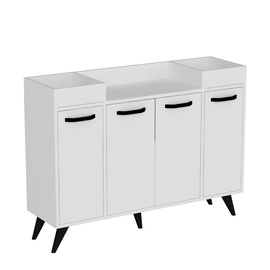 Отдельно стоящий кухонный шкаф Kalune Design Visar, белый, 120 см x 35 см x 88.5 см