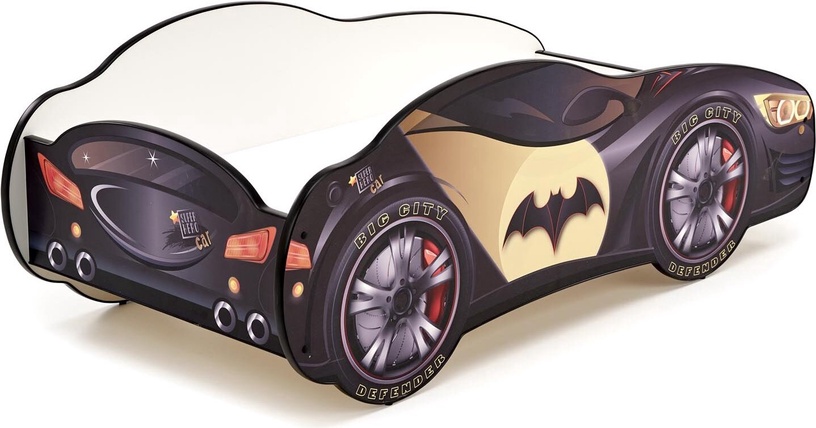 Детская кровать Batcar, многоцветный, 150 x 74 см