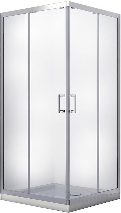 Душевая кабина Besco Modern 185 MK-80-185-C, квадратная, без поддона, 800 мм x 800 мм x 1850 мм