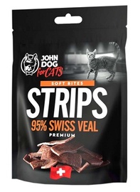 Лакомство для кошек John Dog Soft Bites Strips Veal, 0.045 кг