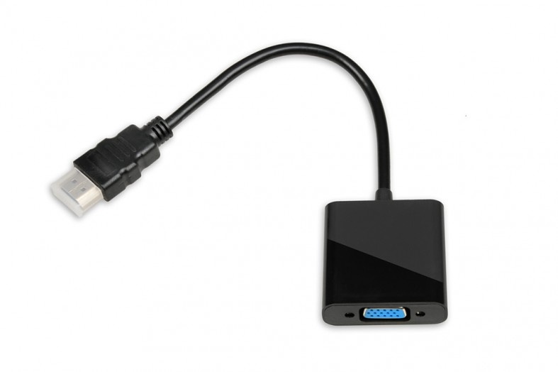Adapter iBOX HDMI To VGA HDMI male, VGA female, must
