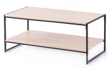 Kohvilaud Homede Coxe, must/tamm, 105 cm x 53 cm x 45 cm