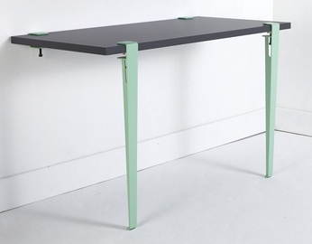 Kosmētikas galds Kalune Design Thetis 631LGG1270, antracīta/piparmētra, 90 cm x 45 cm x 75 cm