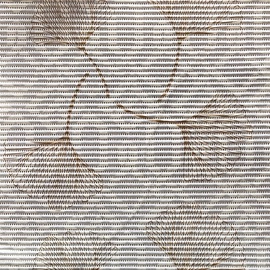 Vannas istabas paklājs Besk, bēša, 100 cm x 65 cm