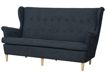 Dīvāns Bodzio Werina TWE3-D9, tumši pelēka, 180 x 95 cm x 101 cm