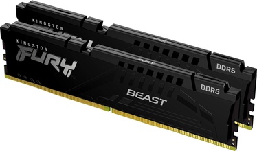 Operatīvā atmiņa (RAM) Kingston FURY Beast KF560C40BBK2-32, DDR5, 32 GB, 6000 MHz