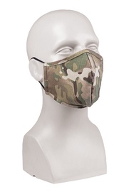 Маска для лица Mil-tec Mask, коричневый/зеленый