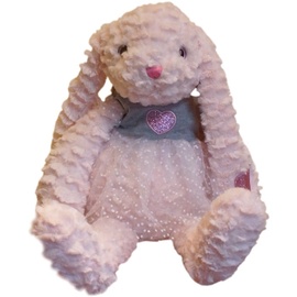 Mīkstā rotaļlieta Tulilo Rozia Bunny, rozā, 32 cm