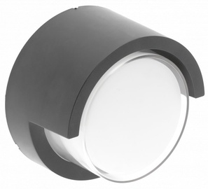Valgusti GTV Canti LD-CANTI12WOK-40, 12W, LED, IP65, must