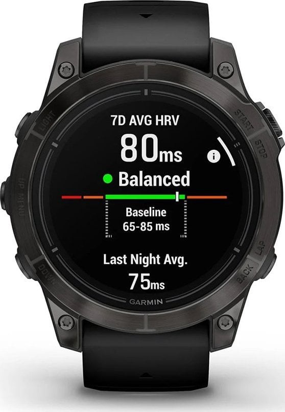 Умные часы Garmin Epix Pro Gen 2 Sapphire 47Mm 010-02803-11, карбоновый серый
