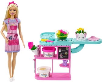 Кукла Barbie Florist Doll And Playset GTN58, 30 см