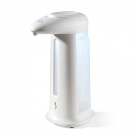 Дозатор для жидкого мыла Platinet Automatic Soap Dispenser 10718595, прозрачный/белый, 0.33 л