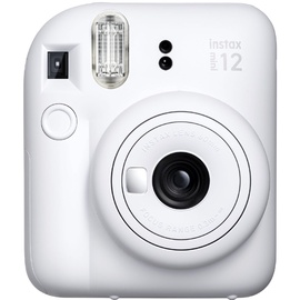 Momentinis fotoaparatas su fotoplokštele Fujifilm Instax Mini 12, balta