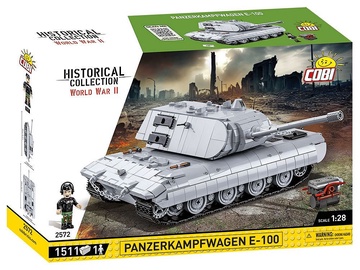 Konstruktorius Cobi Historical Collection Panzerkampfwagen E-100 2572, plastikas