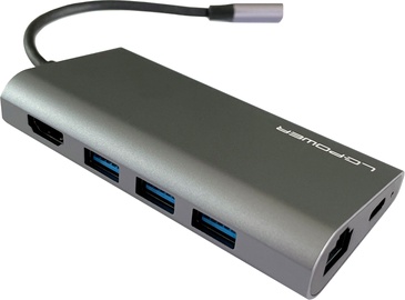 USB jaotur LC-Power LC-HUB-MULTI-5, 15 cm