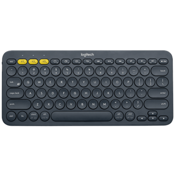 Klaviatūra Logitech K380 EN/RU, pilka, belaidė