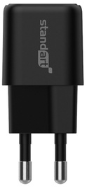 Telefoni laadija Standart GT-MJ65, USB Type C/USB, must, 30 W
