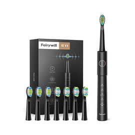 Электрическая зубная щетка FairyWill FW-E11, черный