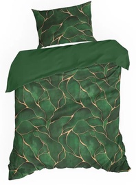 Gultas veļas komplekts Gift 1, zaļa, 140x200 cm