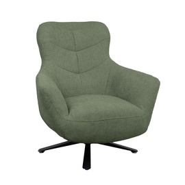 Atzveltnes krēsls Home4you Helga 38903, zaļa, 90 cm x 89 cm x 99 cm