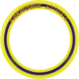 Lidojošais šķīvis Spin Master Aerobie Sprint Ring 6046393, 25 cm x 25 cm, dzeltena