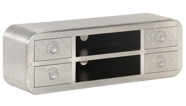 TV-laud VLX Aviator TV Stand, hõbe, 1200 mm x 300 mm x 400 mm
