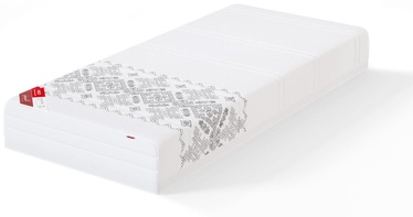 Matracis Sleepwell Red Pocket Etno Stretch White, 200 cm x 90 cm, mīksts