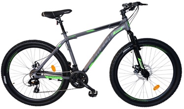 Велосипед Stucchi MTB 1WM400G6, мужские, зеленый/серый, 18.12", 26″