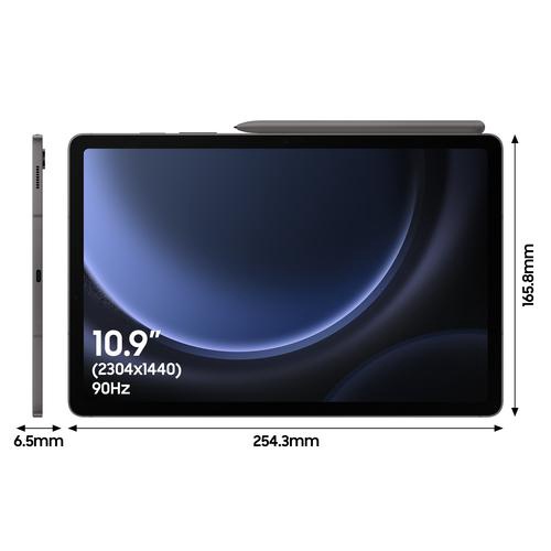 Планшетный компьютер Samsung Galaxy Tab S9 FE WiFi, 10.9″, 6GB/128GB, серый