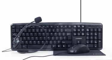 Komplekts Gembird KBS-UO4-01 EN, melna