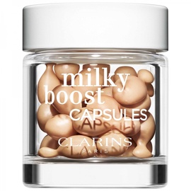 Tonuojantis kremas Clarins Milky Boost Capsules 02, 6 ml