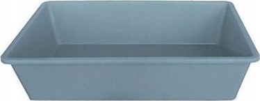 Кошачий туалет с рамкой Zolux Tray 1 96661, синий, 40 х 30 х 10 см, закрытый, 40 см x 30 см x 10 см