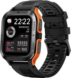 Умные часы Maxcom FW67 Titan Pro, oранжевый