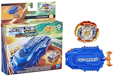 Игрушки Beyblade Hasbro Beyblade Burst QuadDrive Cyclone Fury String Starter Set, многоцветный