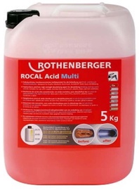 Cauruļu tīrīšanas līdzeklis Rothenberger Rocal Acid Multi, 5000 g