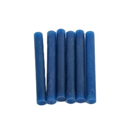 Клеевые стержни Vagner SDH 401002Bl, 10 см x 1.12 см, синий, 6 шт.