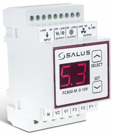 Модуль Salus Controls FC600, на тросах низкого напряжения, белый