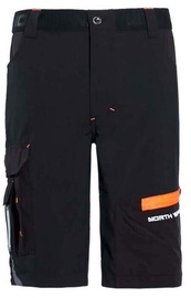 Рабочие шорты мужские North Ways Horn 1423, черный/oранжевый, полиэстер, 50 размер