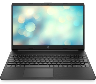 Ноутбук HP 15s 15s-fq2002no, Intel® Core™ i5-1135G7, 8 GB, 256 GB, 15.6 ″, Intel Iris Xe Graphics, черный