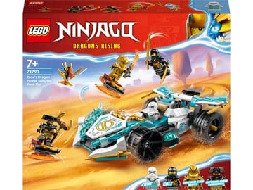 Konstruktor LEGO® NINJAGO® Zane‘i jõudraakoni Spinjitzu võidusõiduauto 71791, 307 tk