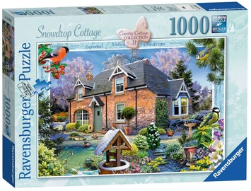 Пазл Ravensburger Snowdrop Cottage 19768, 1000 шт.