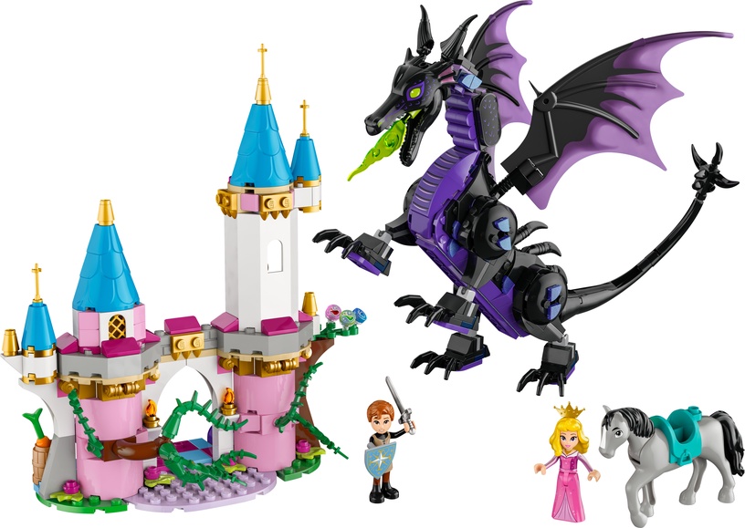 Konstruktor LEGO® ǀ Disney Princess Pahatari draakoni kuju 43240