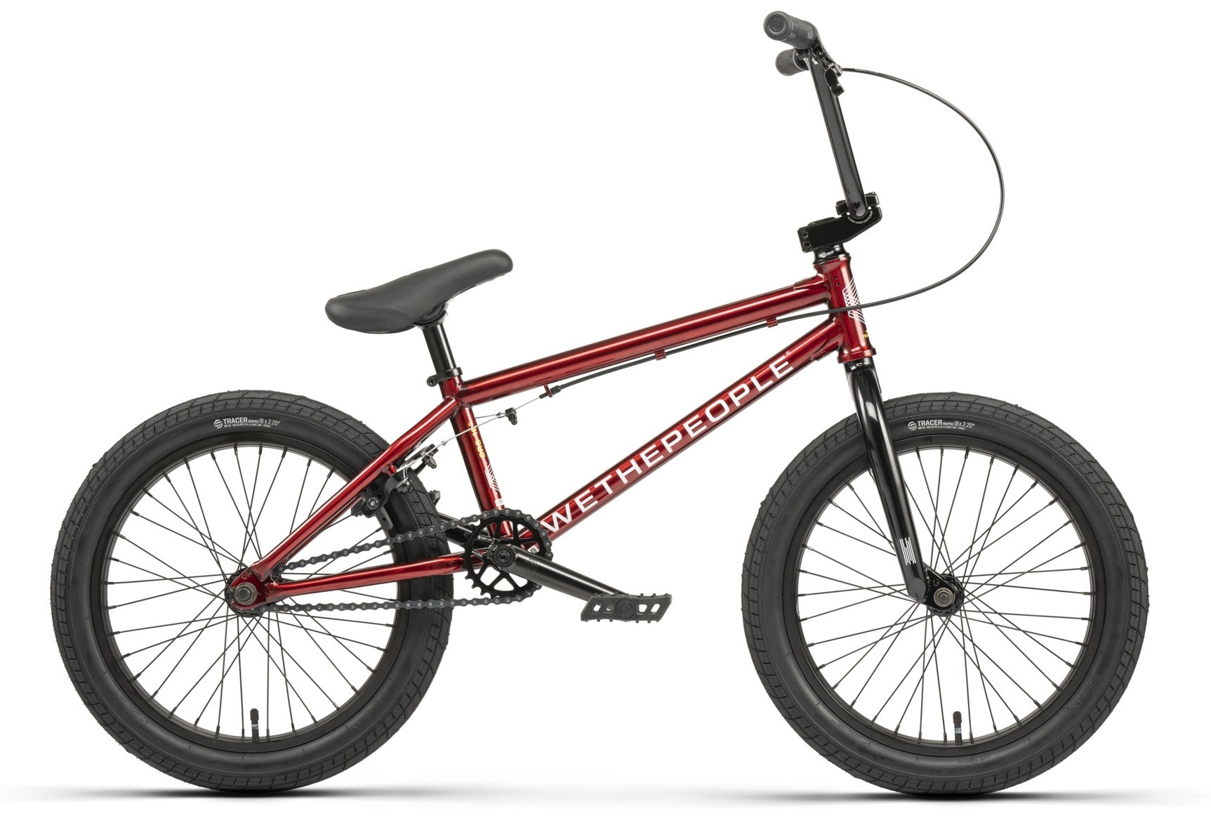 Bērnu velosipēds, bmx WeThePeople WTP 2024 CRS, sarkana, 18