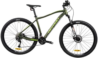 Velosipēds kalnu Devron Riddle Man 2.9, 29 ", 19" (49 cm) rāmis, zaļa